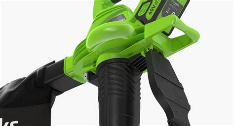 Aspirador De Folhas Vacuum Digipro G Max 40v Coleção Greenworks Modelo 3d 99 Ma Max Obj