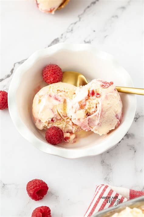 Raspberry Ripple Ice Cream Sugar Salt Magic