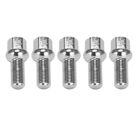 10 шт. хромированные болты M14X1,5 с шариковым сиденьем колеса, гайки с ...