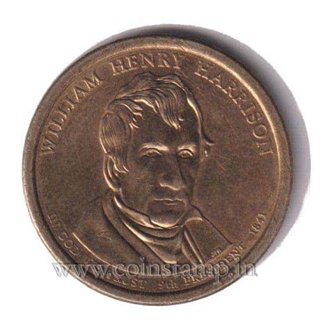 US Presidential Dollar William Henry Harrison Coin @ www.coinstamp.in