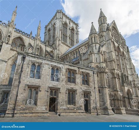 Old English Cathedral In City Center Stock Photo Image Of Entrance