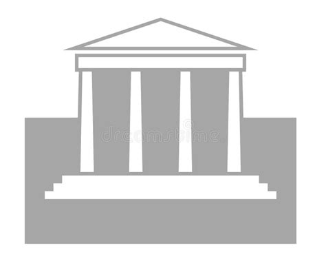 Courthouse Symbol Stock Images - Image: 7557954