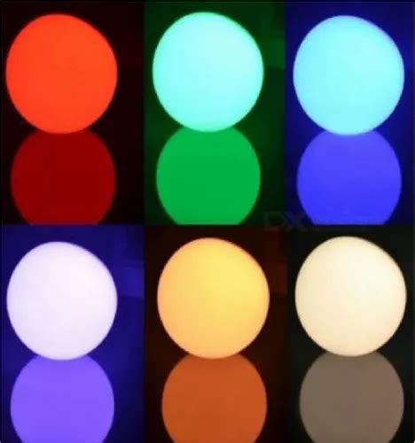 Lámpara LED con control remoto que cambia de color cromoterapia