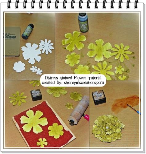 Shoregirls Creations Flower Tutorial Spring Cards Flower Tutorial