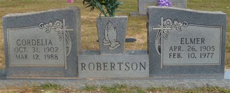 Elmer Robertson 1905 1977 Monumento Find A Grave