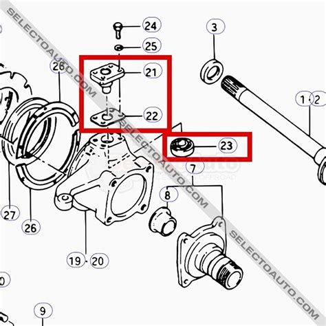 Kit Rodamientos De Pivote Direcci N Suzuki Samurai