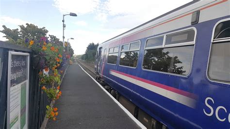 Barbie Livery 156462 Departing Livingston South For Edinburgh Waverley