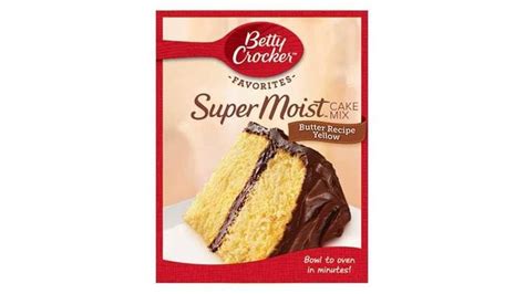 Betty Crocker™ Super Moist™ Favorites Butter Recipe Yellow Cake Mix Smash Cake Recipes Moist