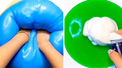 Satisfying Slime Asmr Relaxing Slime Videos 471 Youtube