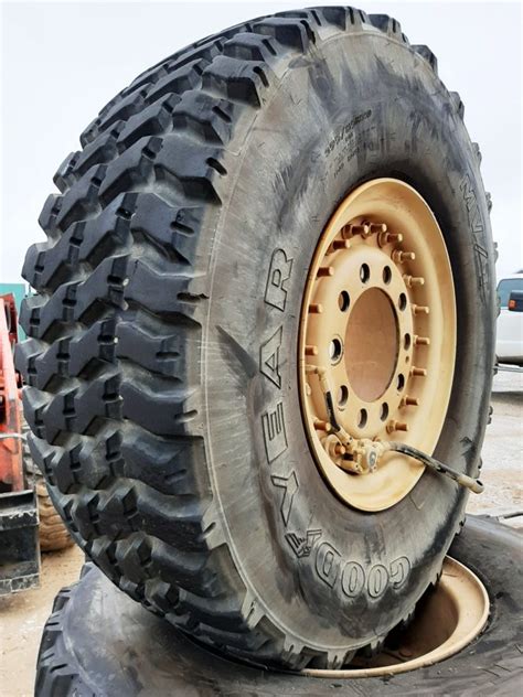 39585r20 Goodyear Mvt On Wheel Military Tires