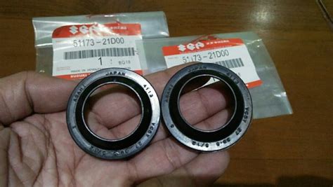 Jual Sepasang Seal Dust Sil Penahan Debu As Shock Depan Satria 120 Hiu