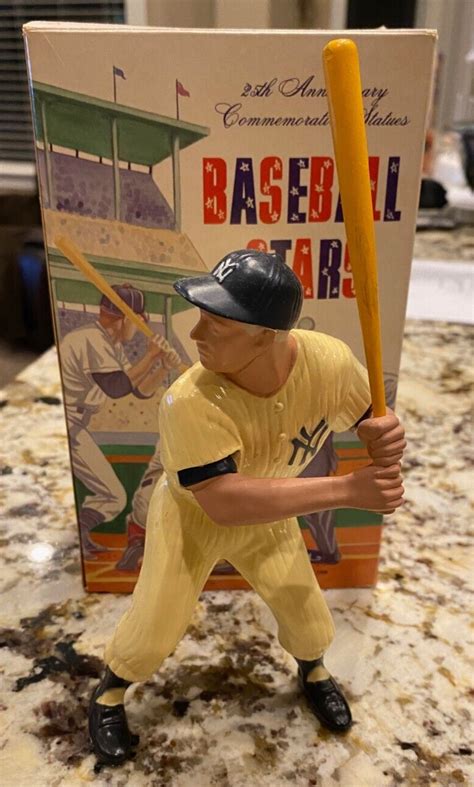 Mickey Mantle HOF 1988 HARTLAND 25th Anniversary Statue W Box EBay