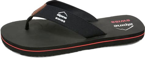 Alpine Swiss Mens Flip Flops Beach Sandals Lightweight Eva