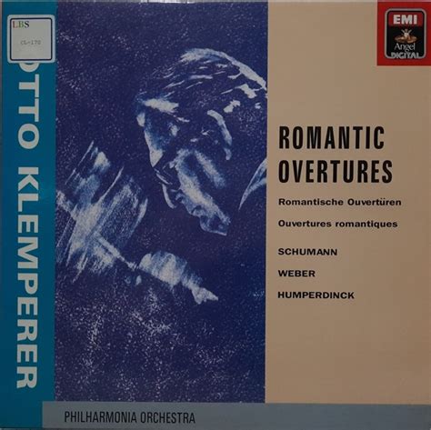 Otto Klemperer Romantic Overtures Schumann Weber Humperdinck 진옥션