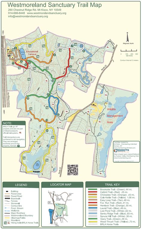 Trail Maps - Westmoreland Sanctuary