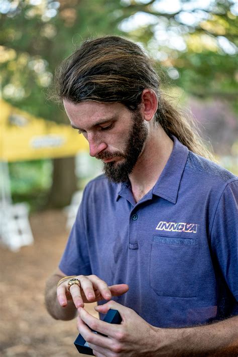 James Conrad The Man The Hair The Shot The Legend Professional Disc Golf Association