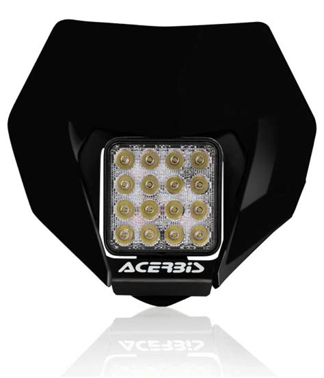 Acerbis Headlight Elba Red Mx Australia