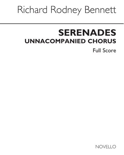 Serenades Sheet Music By Richard Rodney Bennett Nkoda Free 7 Days Trial