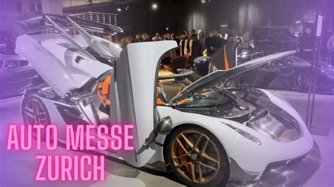 Auto Messe Zürich GEILSTEN AUTOS DER WELT VLOG YouTube