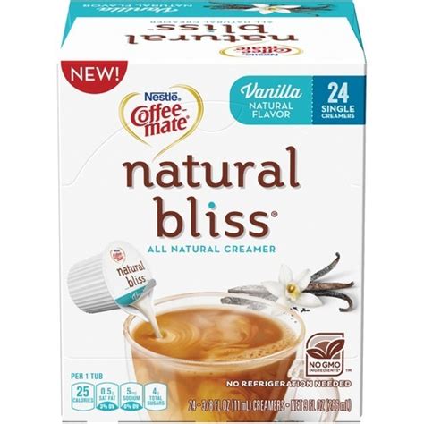 Coffee mate Natural Bliss Creamer Singles - NES41941 - Shoplet.com