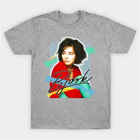 Bjork The Sugarcubes 80s Aesthetic Fan Art Design Bjork T Shirt