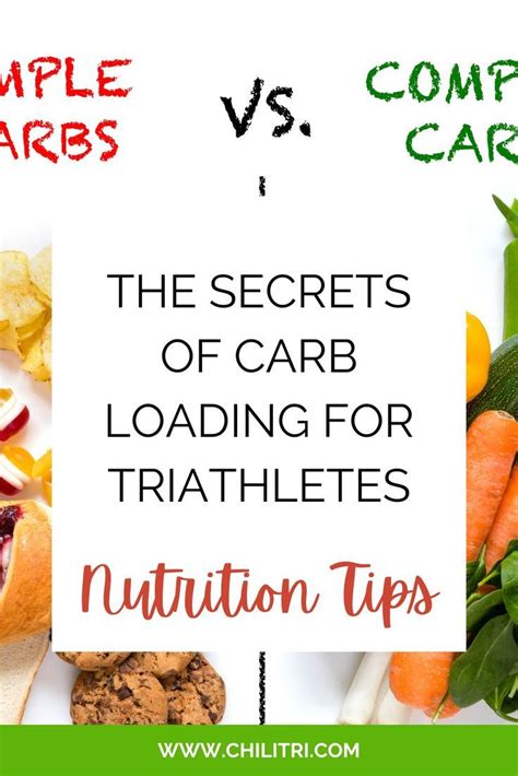 The Secrets Of Carb Loading For A Triathlon Nutrition Tips In