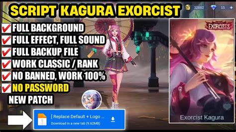 Script Skin Kagura Exorcist No Passwod Full Effect Voice Patch