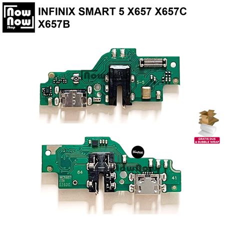 BOARD KONEKTOR PAPAN CAS INFINIX SMART 5 X657 X657C X657B PCB CONNECTOR