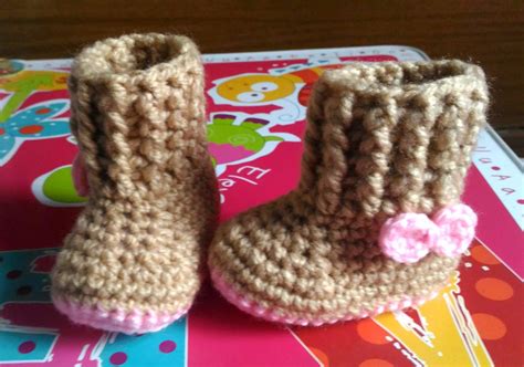 Venta Botitas De Crochet Para Bebe De A Meses En Stock