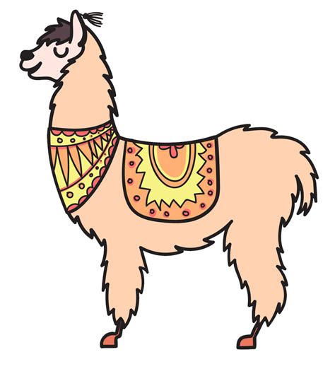 Llama Side View Png Transparent Clipart World