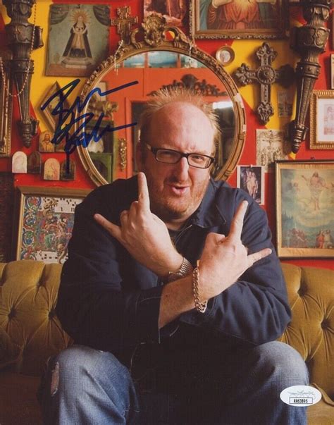 Brian Posehn Comedian Big Bang Theory Bert Kibbler Signed 8x10 Photo