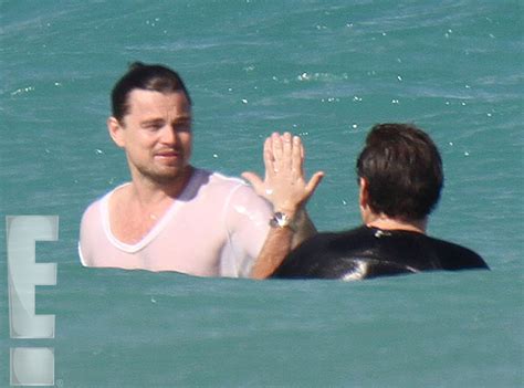 Leonardo Dicaprio And Jonah Hill From Leonardo Dicaprios Miami Party Pics E News