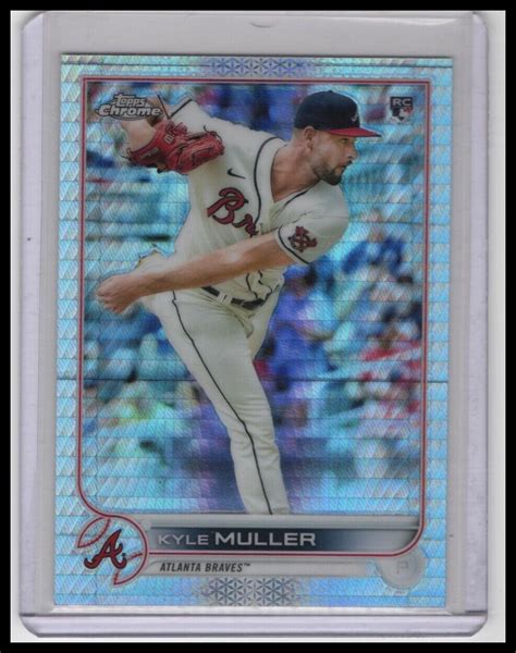 Topps Chrome Kyle Muller Rookie Prism Refractor Atlanta Braves