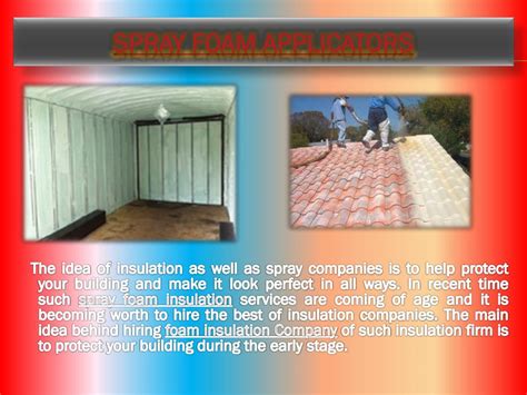 PPT - spray foam insulation installation PowerPoint Presentation, free ...