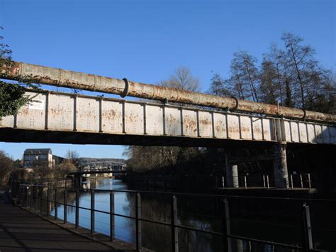 Old Pipes Over Windsor Road Bridge Neil Owen Geograph Britain And