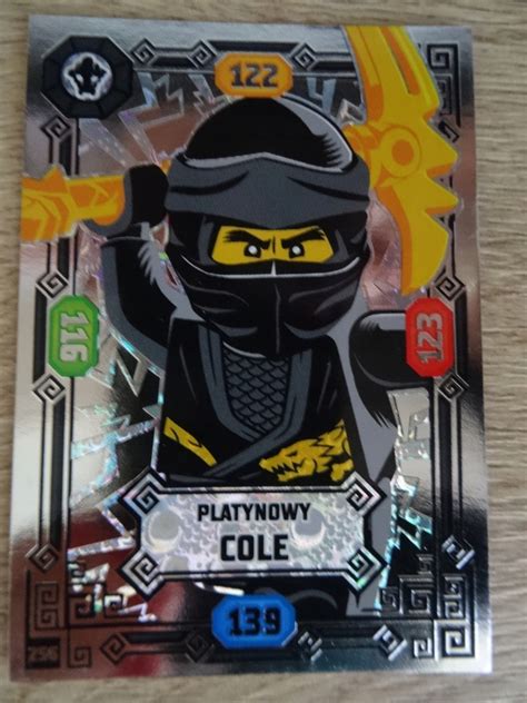 Karta Lego Ninjago Seria Platynowy Cole