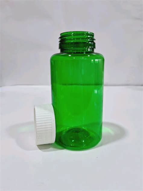 200cc Green Pet Tablet Container At Rs 4 Piece Plastic Tablet