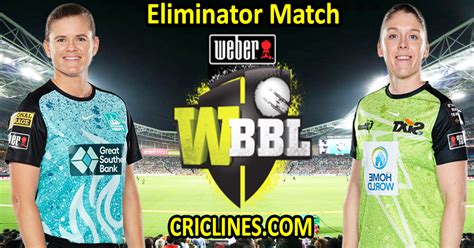 Today Match Prediction BBHW Vs SYTW WBBL T20 2023 Eliminator Match Who