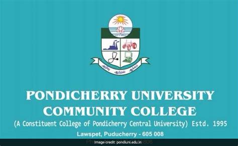 Basemenstamper: Emblem Pondicherry University Logo