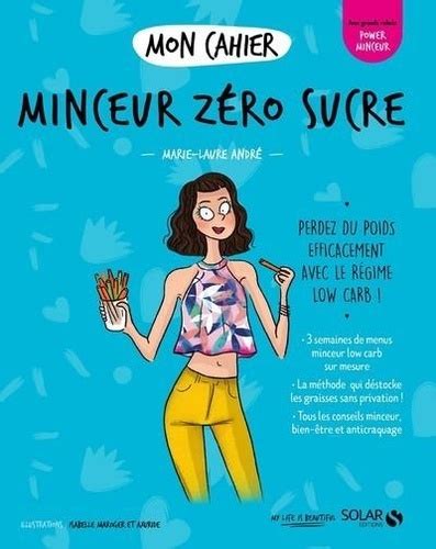 Mon Cahier Minceur Zéro Sucre Marie Laure André Livres Furet Du Nord