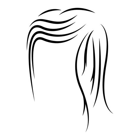 hair logo vector illustration 23732431 Vector Art at Vecteezy