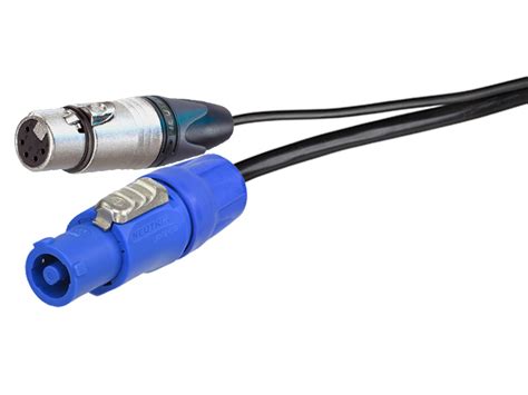 Hpd N Hybrid Cable Neutrik Powercon Xlr P Propaudio