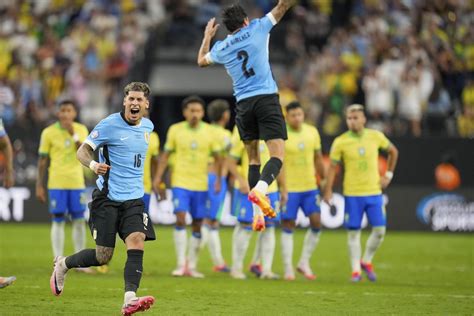 Uruguay vs Brazil quarterfinal highlights in pictures, Copa America ...