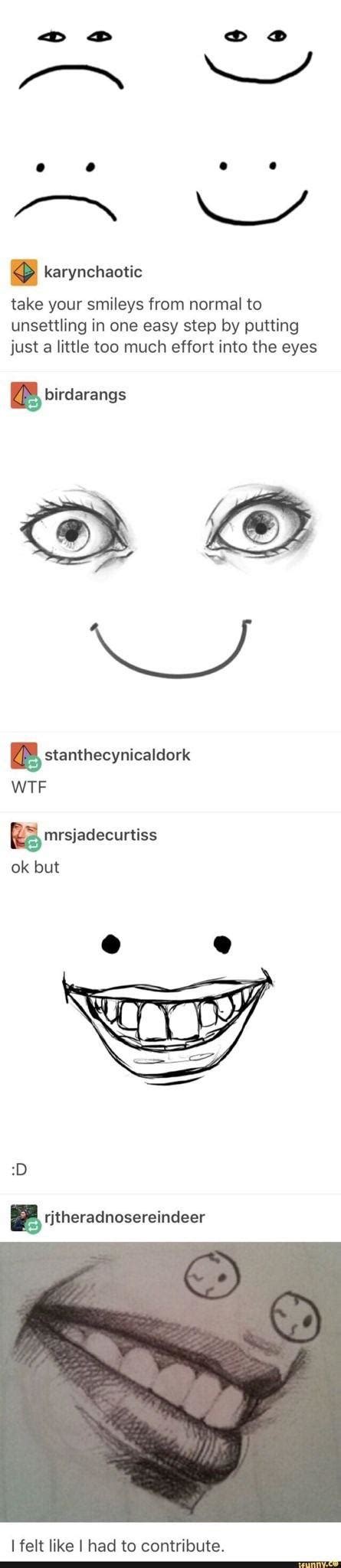 Smiley face :) : r/tumblr