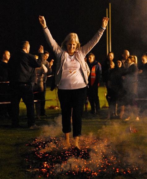 Pilgrims Hospices Ashford Firewalk 2021