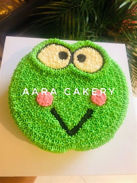 keroppi cake/ keroppi Birthday cake, Food & Drinks, Homemade Bakes on Carousell