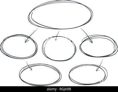 Graphical Business Report Vector Template With Modern Style Charts And