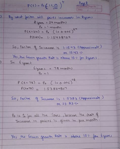 Solved Use The Approximate Doubling Time Formula Rule Off