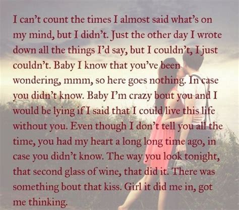 Brett Young ~ In Case You Didnt Know Country Love Song Lyrics