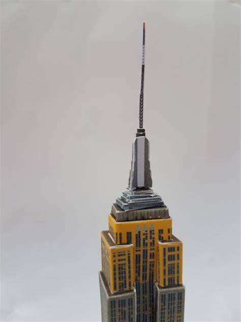 Empire State Building 3D Paper Model Atelier Yuwa Ciao Jp